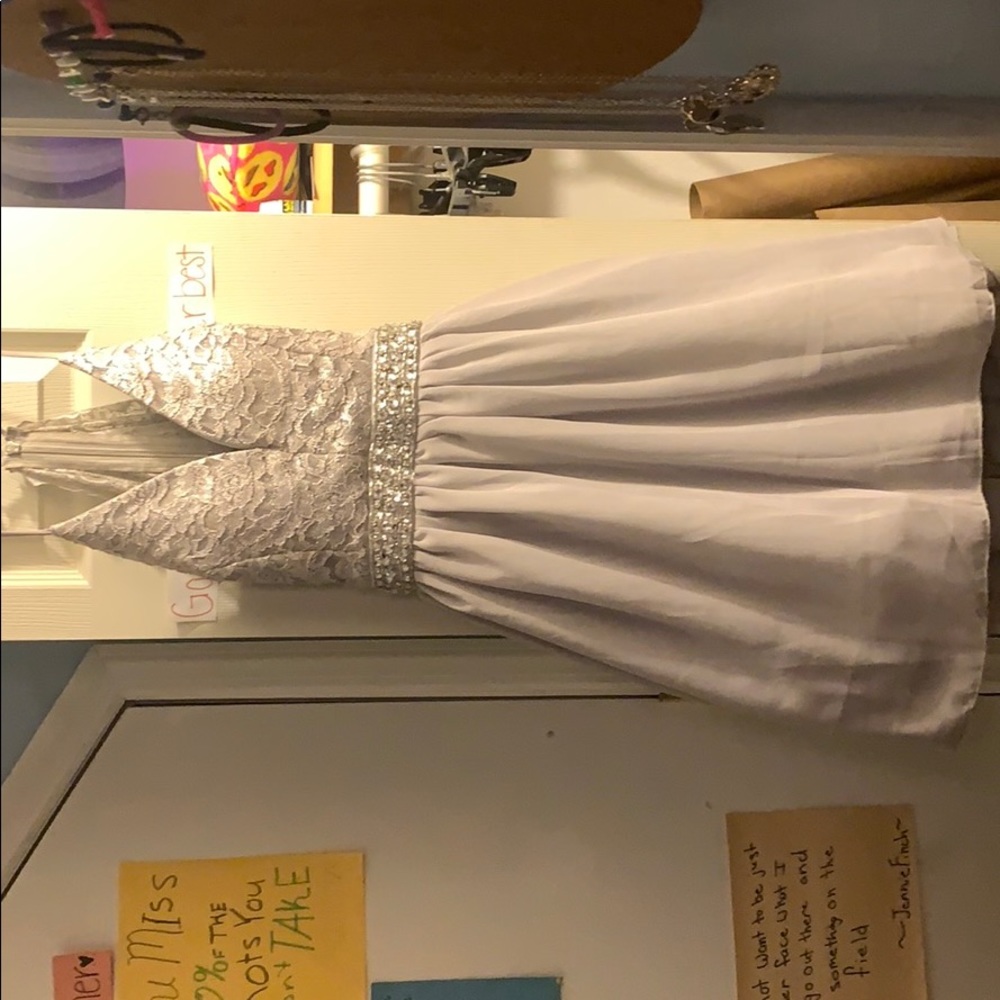 Honey and Rosie grey dress